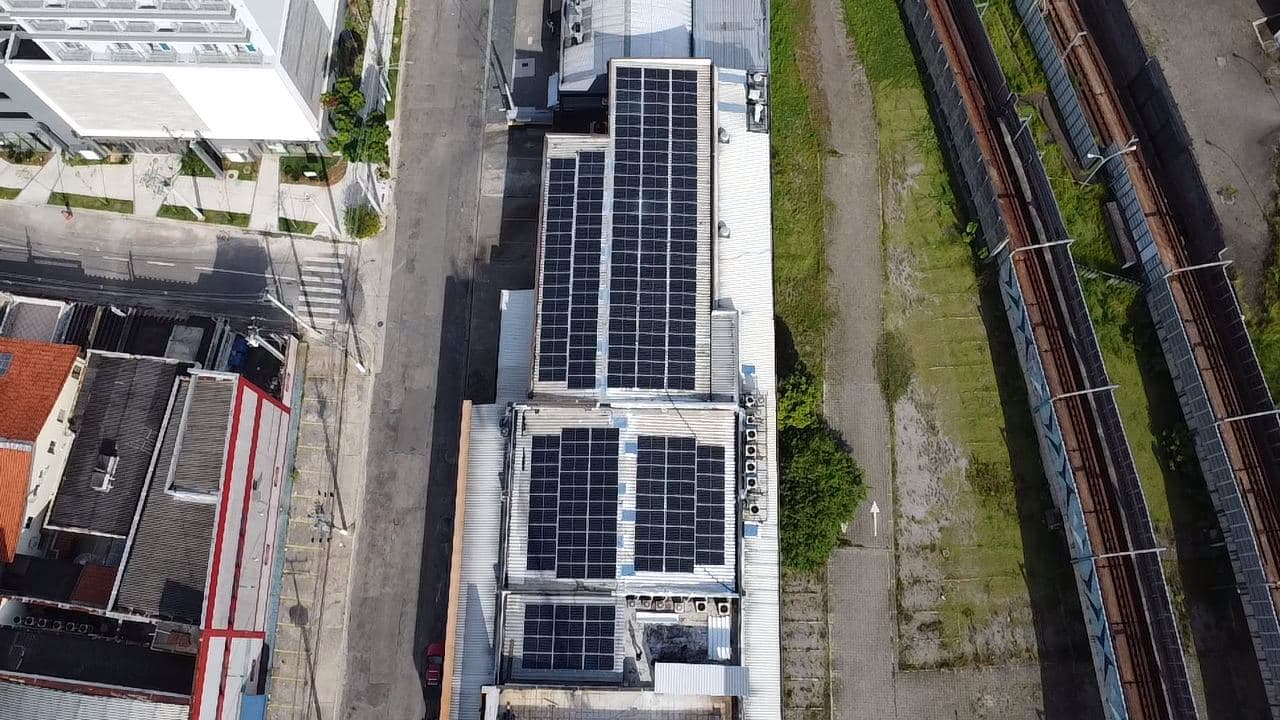 Energia fotovoltaica comercial, instalação da Tech GD (2)