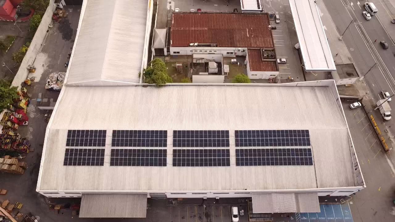 Energia fotovoltaica comercial, instalação da Tech GD (7)