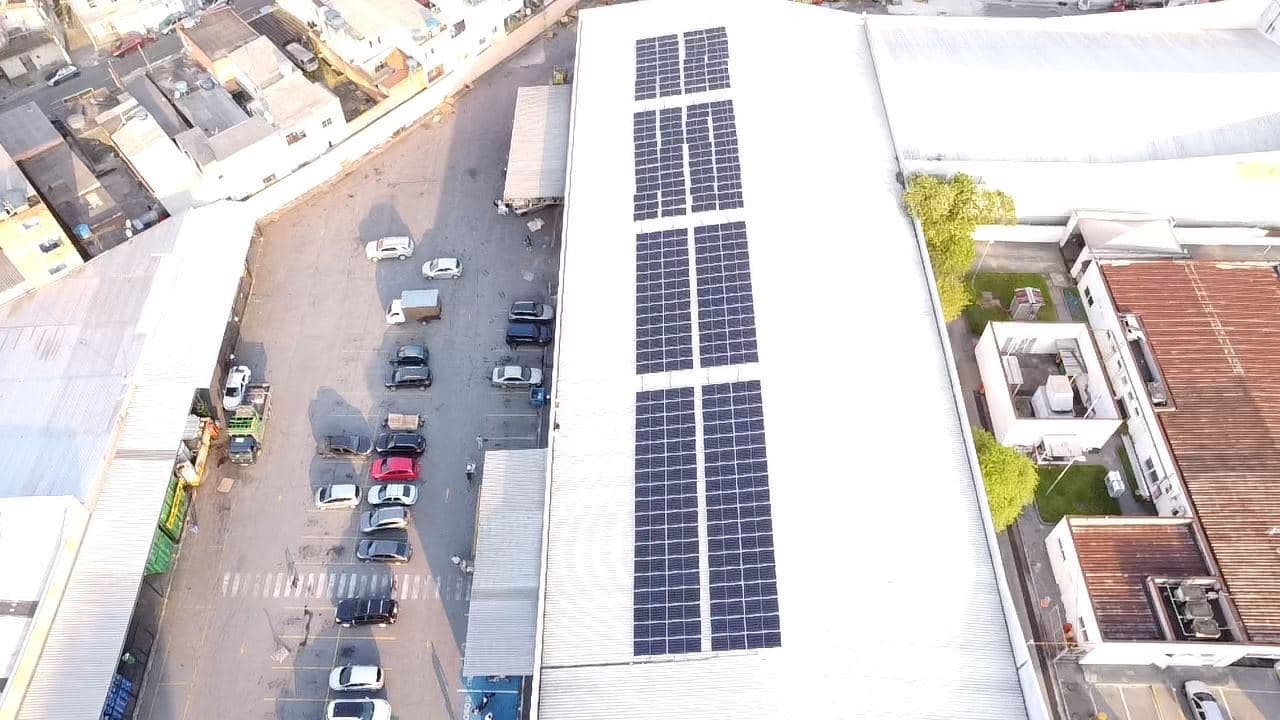Energia fotovoltaica comercial, instalação da Tech GD (9)