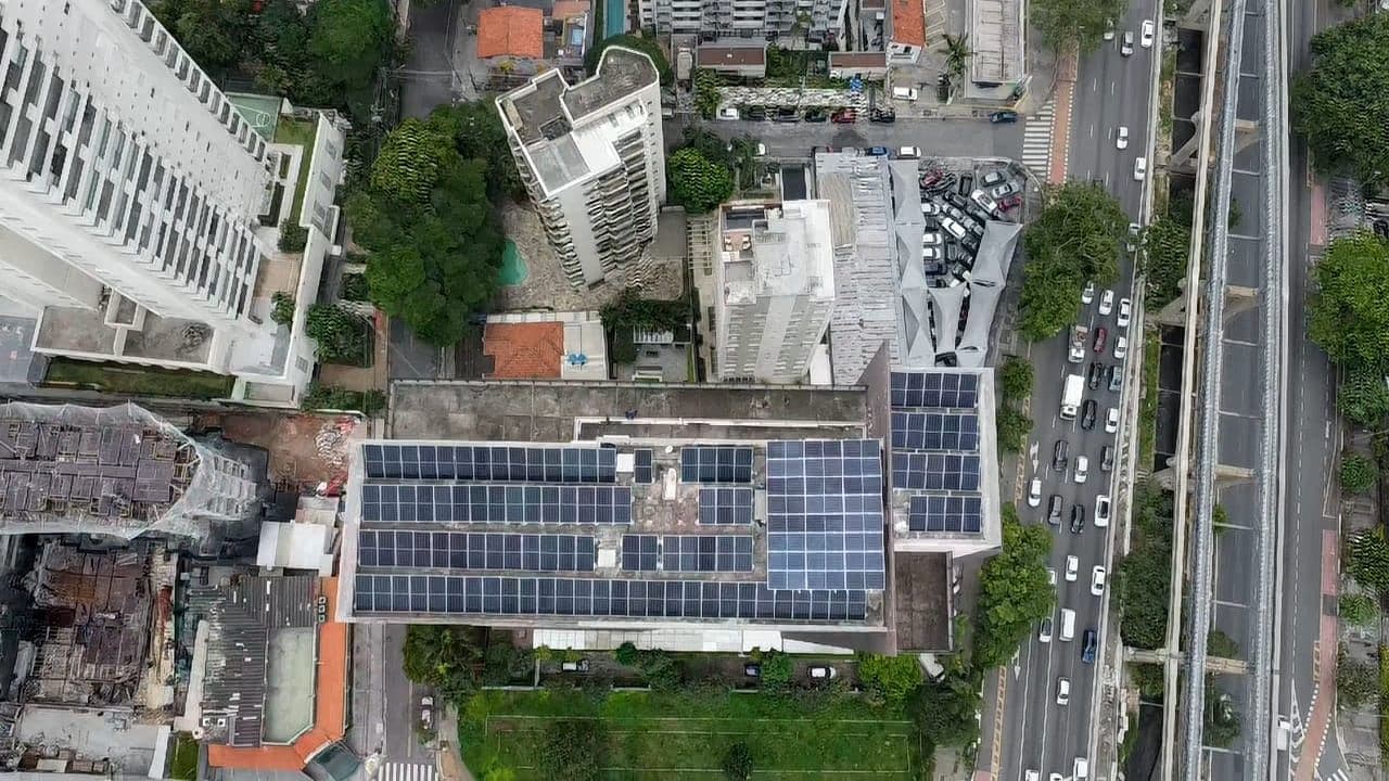 Energia fotovoltaica comercial, instalação da Tech GD (10)