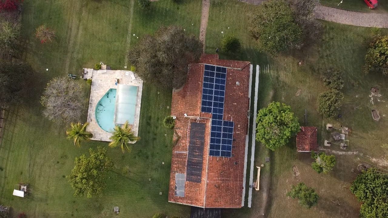 Energia fotovoltaica rural, instalação da Tech GD (6)