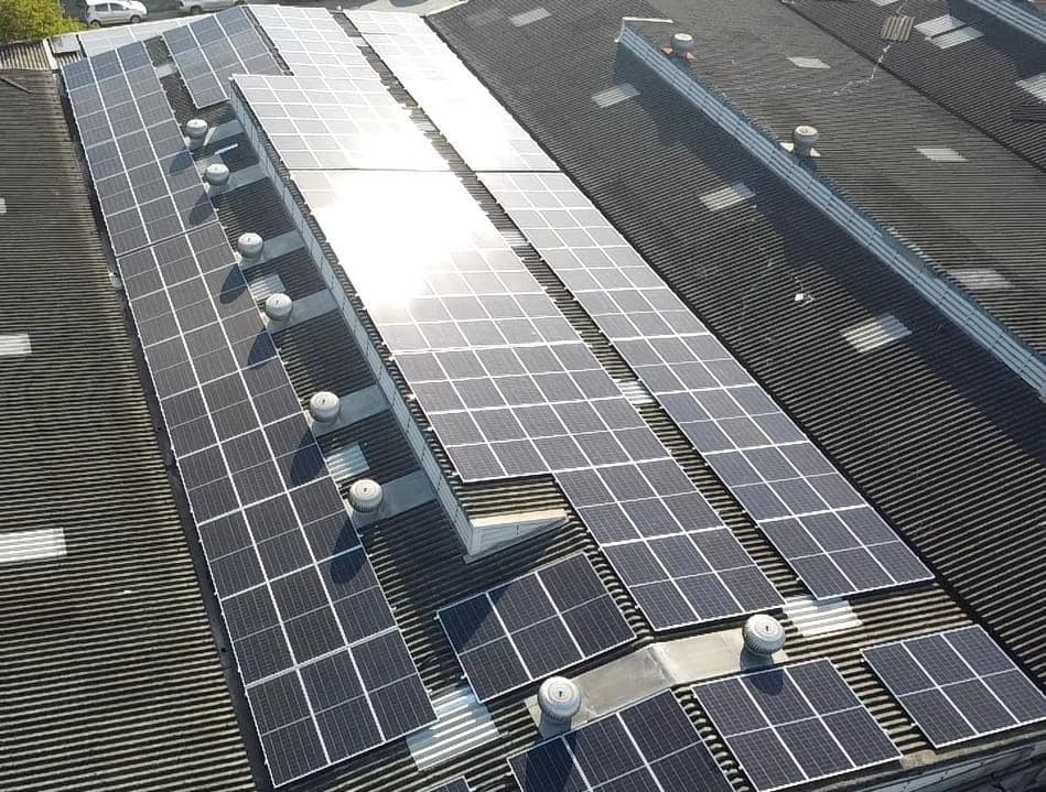 Energia fotovoltaica industrial, instalação da Tech GD (10)