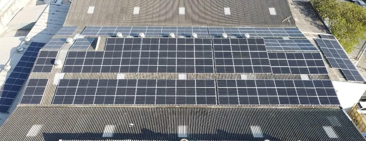 Energia fotovoltaica industrial, instalação da Tech GD (13)