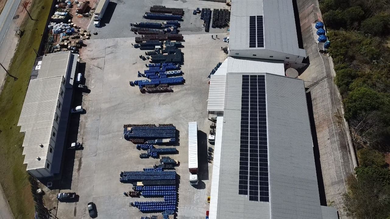 Energia fotovoltaica industrial, instalação da Tech GD (7)