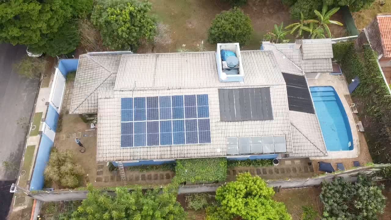 Instalação da Tech GD: Energia fotovoltaica residencial
