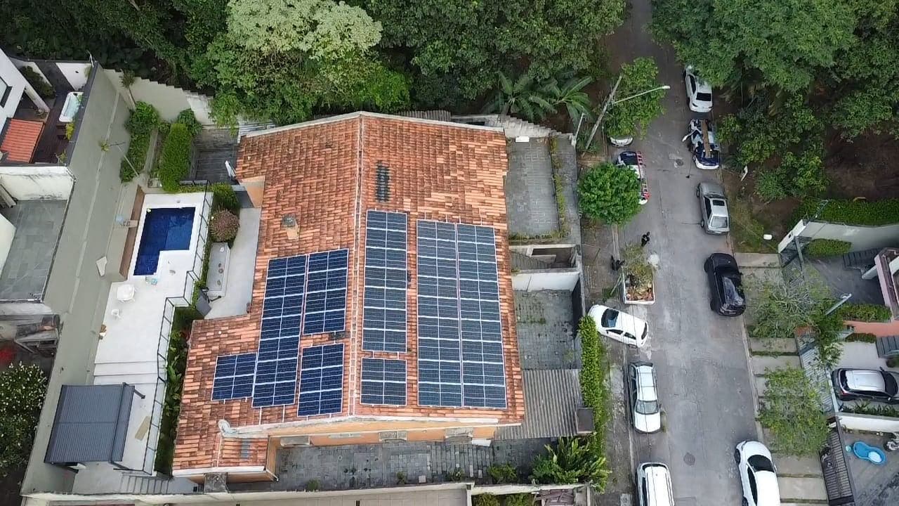 Energia fotovoltaica residencial, instalação da Tech GD (9)